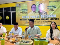 Perkuat Ukhuwah Islamiyah, PD AMPG Provinsi Lampung Gelar Buka Puasa Bersama