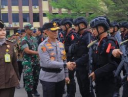 Kapolda Lampung Pimpin Apel Gelar Pasukan Operasi Ketupat 2026