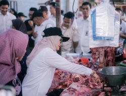 Jelang Lebaran Bupati Lampung Timur Sidak Pasar