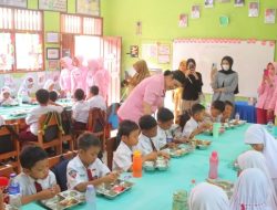 Tiga SPPG Polresta Bandar Lampung Distribusikan MBG Aman Berkualitas ke 3.906 Siswa