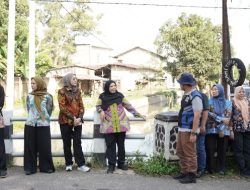 Eva Dwiana Tinjau Dan Evaluasi Saluran Irigasi Di Kota Bandar Lampung