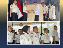 Hadiri Puncak Peringatan Nyepi, Kepala Lembaga Pemasyarakatan Kelas I Bandar Lampung Saksikan Penyerahan Remisi Khusus Keagamaan