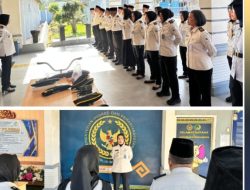 Jaga Konsistensi Pelayanan Prima, Kepala Lembaga Pemasyarakatan Kelas I Bandar Lampung Berikan Penguatan Personel di Hari Kedua Idul Fitri