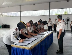Komitmen Berantas Narkoba dan Pungli, Lapas Narkotika Bandar Lampung Tuan Rumah Apel Ikrar Bersih HALINAR