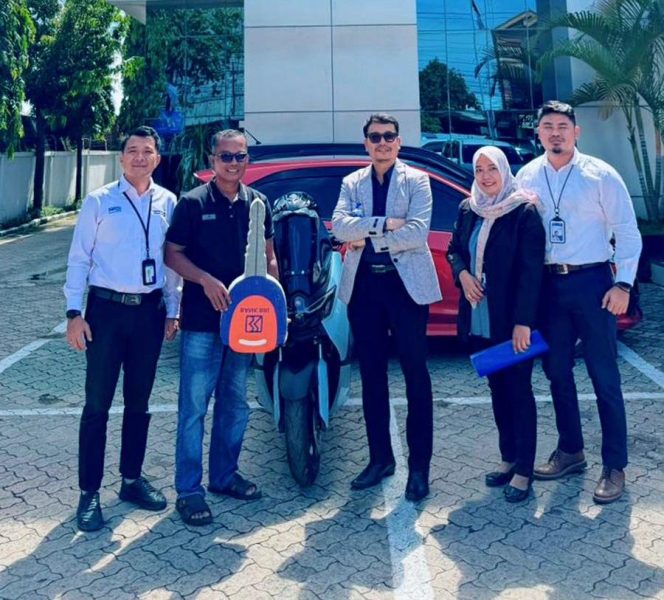 
 BRILink Agen Kanca Bandar Jaya Raih Hadiah Yamaha NMAX, BRI Dorong Peningkatan Transaksi Melalui Program AKSi