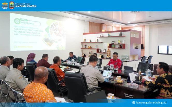 
 Lampung Selatan Disiapkan Jadi Role Model Ekonomi Pertanian Nasional