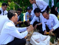 Wujudkan Ketahanan Pangan, Lapas Narkotika Bandar Lampung Panen Raya Jagung