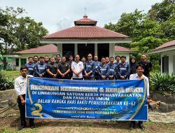 Lapas Muara Tebo Gelar Kerja Bakti Fasilitas Umum, Wujud Kepedulian Sosial di Hari Bakti Pemasyarakatan ke-62