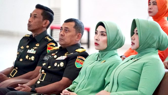 
 Kasdam XXI/Radin Inten Hadiri Vicon Dalam Rangka HUT ke-62 Dharma Pertiwi Tahun 2026