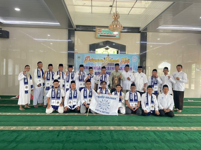 
 KBIHU Resmi Melepas 40 Jamaah Manasik Haji KBIHU Arafah Metro