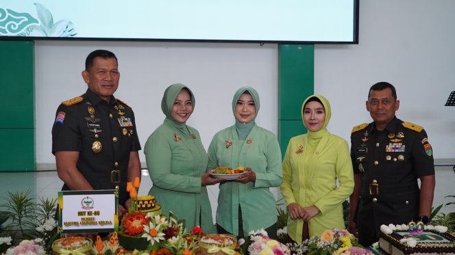 
 Kodam XXI/Radin Inten Gelar Peringatan HUT ke-80 Persit Kartika Chandra Kirana Tahun 2026