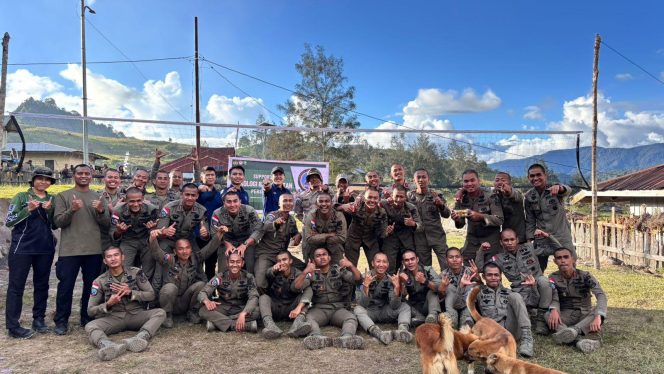 
 Satgas Damai Cartenz Tingkatkan Soliditas Personel Lewat Layanan Psikologi dan Kesehatan