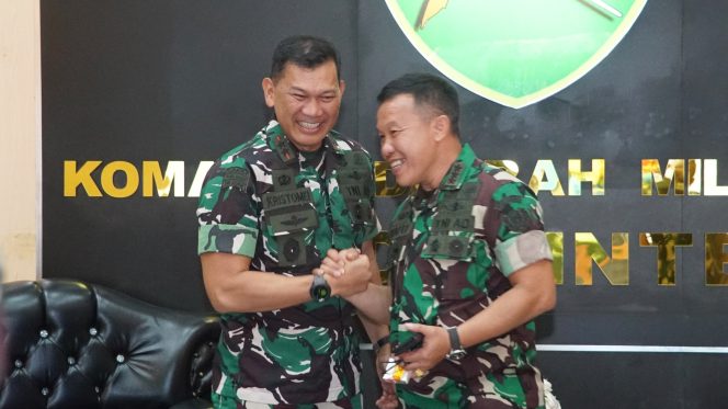 
 Pangdam XXI/Radin Inten Terima Kunker Danpusterad