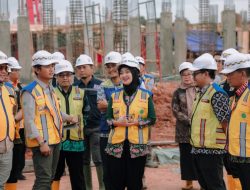 Pastikan Pembangunan Berkualitas dan Sesuai Rencana, Wagub Jihan Nurlela Tinjau Langsung Progres Pembangunan Sekolah Rakyat