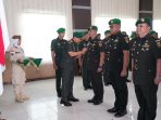 Danrem 043/Gatam Pimpin Langsung Tradisi Penyerahan Jabatan Kasrem, Kasilog serta sertijab Kasiintel