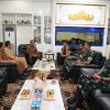 Pererat Sinergitas, Danrem 043/Gatam Silaturahmi ke Kantor Walikota Metro