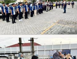 Gotong Royong Bersih Lingkungan,Rutan Kelas I Bandar Lampung Hidupkan Semangat Hari Bakti Pemasyarakatan ke-62