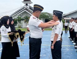 Momentum Apresiasi dan Dedikasi, 33 Pegawai Rutan Kelas I Bandar Lampung Naik Pangkat