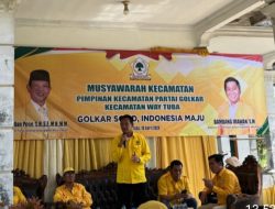 Perkuat Basis Kader, Partai Golkar Kecamatan Way Tuba Konsolidasi Melalui Muscam dan GELAM