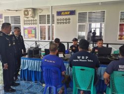 Lapas Muara Tebo Gandeng Dukcapil Tebo, Perekaman KTP-el Warga Binaan Berjalan Lancar