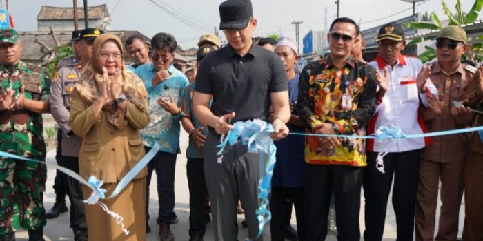 Bupati Lamsel Radityo Egi Pratama Resmikan Ruas Jalan Kabupaten, Bumi Daya-Bumirestu-Trimomukti