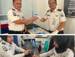 Bukti Keseriusan Berantas Narkotika, Lembaga Pemasyarakatan Kelas 1 Bandar Lampung Gelar Tes Urine Bagi Seluruh Petugas