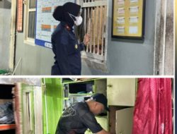 Gebrakan Tengah Malam, Kepala Lembaga Pemasyarakatan Kelas 1 Bandar Lampung Pimpin Langsung Pasukan Sisir Area Hunian