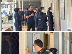 Konsistensi dan Komitmen Berantas Narkoba, Pungli dan Hp, Kepala Lembaga Pemasyarakatan Kelas 1 Bandar Lampung Pimpin Langsung Deteksi Dini di Blok Hunian