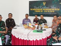 Danrem  043/Gatam Ikuti Rakornis TMMD – 128 TA. 2026 Bersama Waaster Kasad.