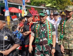 Buka TMMD ke-128 di Tanggamus, Danrem 043/Gatam Harapkan Kesejahteraan Warga Kalimiring Meningkat