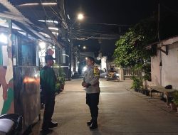 Jaga Lingkungan Bersama, Polisi Grogol Petamburan Gandeng Linmas