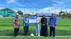 BRI Kanca Bengkulu Bangun Lapangan Mini Soccer untuk Yayasan Al-Fida Bengkulu Melalui CSR
