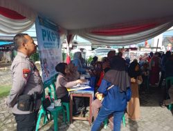 May Day di Lampung: Polisi Gelar Khitan Massal Hingga Bagi Ratusan paket Sembako