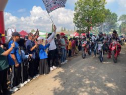 Kasrem 043/Gatam dan Wali Kota Metro Lepas Ratusan Peserta “Gas Amal Trail Adventure” untuk Pembangunan Masjid
