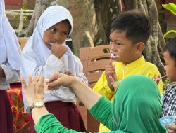 Pangdam XXI/RI beserta Wamen PPPA Kunjungi Wilayah Terpencil di Kab Pesisir Barat 