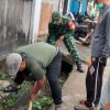 Suasana Gotong Royong di Kelurahan Pahoman