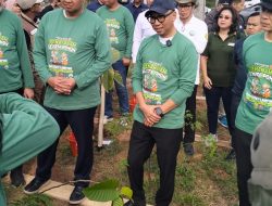 Maruarar Sirait Lakukan Penanaman Sejuta Pohon di Kawasan Taman Keanekaragaman Hayati