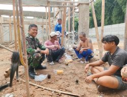 Babinsa Koramil 410-05/TKP Gelar Kegiatan Komunikasi Sosial Serentak