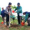 Kapolda Lampung Tanam Pohon Bareng Menteri PKP