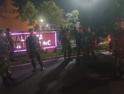 Kodim 0410/KBL Laksanakan Patroli Malam Rutin