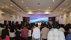 Koramil 410-04/TKT Pastikan Keamanan Ibadah Peringatan Kenaikan Yesus Kristus di GBI Villa Citra