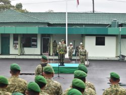 Kasrem 043/Gatam Pimpin Upacara Memperingati Hari Kebangkitan Nasional Ke-118 Tahun 2026