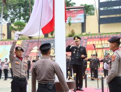 Polres Tanggamus Gelar Upacara Hari Kebangkitan Nasional 2026