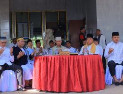 Kapolda Lampung Laksanakan Sholat Idul Adha di SPN Kemiling