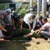 Kolonel Arm Roni Hermawan Ikut Awasi Pemotongan Hewan Kurban