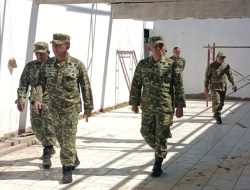 Kasrem 043/Gatam Tinjau Progres KDKMP dan SPPG di Lampung Tengah