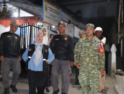 Patroli Siskamling Babinsa Pasir Gintung dan Kaliawi bersama Aparat Lingkungan
