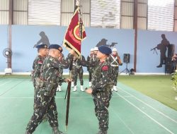 Dansat Brimob Pimpin Upacara Pelantikan Komandan Batalyon A, Serah Terima Danden Genana  dan Kabag Ops Sat Brimob