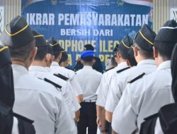 Komitmen Bersih dan Berintegritas, Lapas Muara Tebo Gaungkan Ikrar Pemasyarakatan Bersih dari Handphone Ilegal, Narkoba, dan Penipuan