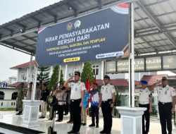 Khidmat dan Penuh Komitmen, Rutan Bandar Lampung Gelar Ikrar Pemasyarakatan Bersih dari HP Ilegal, Narkoba dan Penipuan